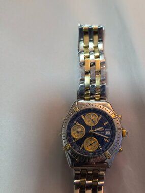 Breitling Chronomat B13350  stainless steel and 18k yellow-gold automatic